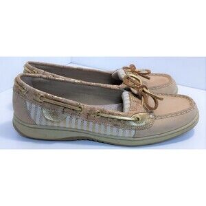 Sperry Topsider Angelfish cork trim dock shoes, US women's 7.5 M
